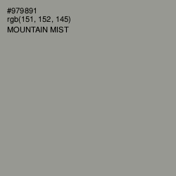 #979891 - Mountain Mist Color Image